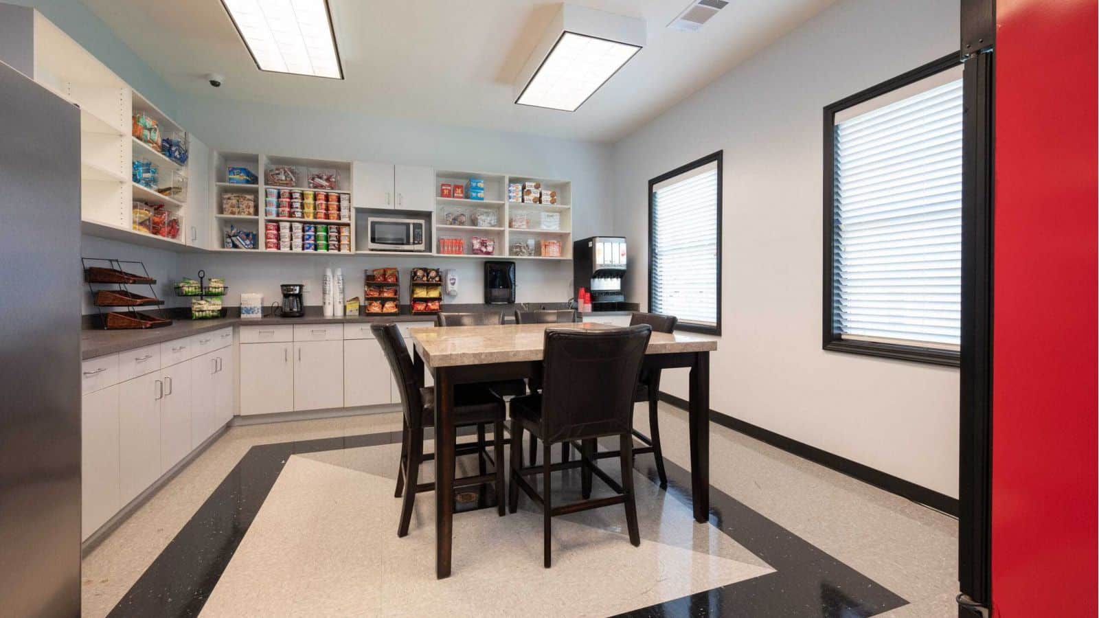 Kitchen and Snack Area